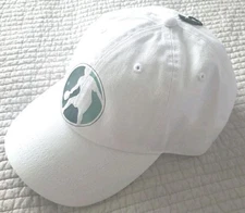 Gelante Pickleball Player Graphic Hat Cap White OSFA Cotton back Sammy Script