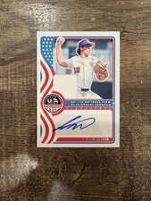 Lawson McLeod Patch Auto 2025 Panini Stars and Stripes Baseball