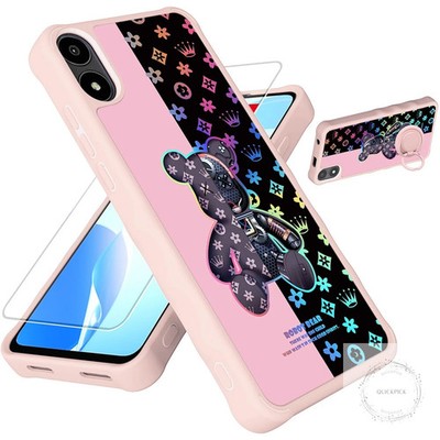 For AriVoice A67L Case Compatible for Foxx FoxxD A67L Phone Case Cover [with Tem