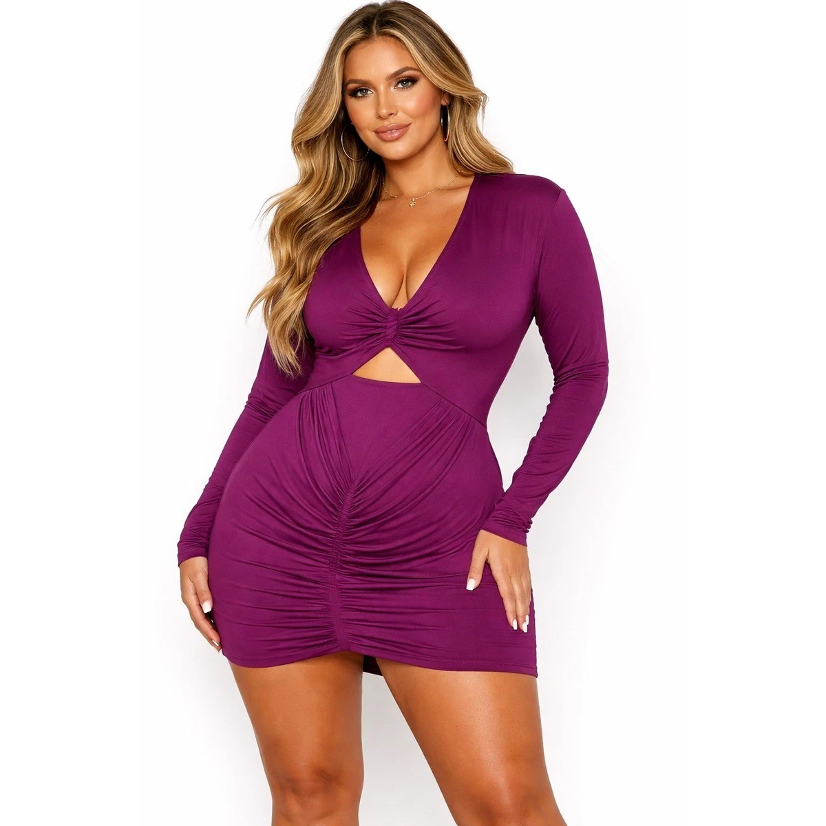 plus size bodycon dresses fashion nova Pleated Sequin Long Dress Spearmint / FR 46
