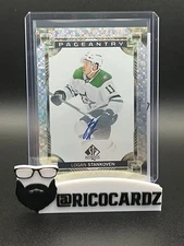 2024-25 Upper Deck SP Autenthic Pageantry Auto Logan Stankoven Dallas Stars