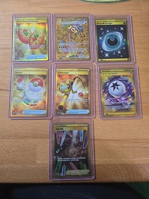 Gold Set Pokemon Karten/ Energie /deutsch Englisch / Japan.+ Ch.?