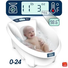3-in-1 Aqua Scale Infant Tub with Digital Scale and Water Thermometer, BPA-Free