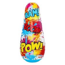 PUNGIBALL SEMPREIMPIEDI SACCO BOXE COMIC BLAST DESIGN FUMETTI 48X46X119CM BAMBIN
