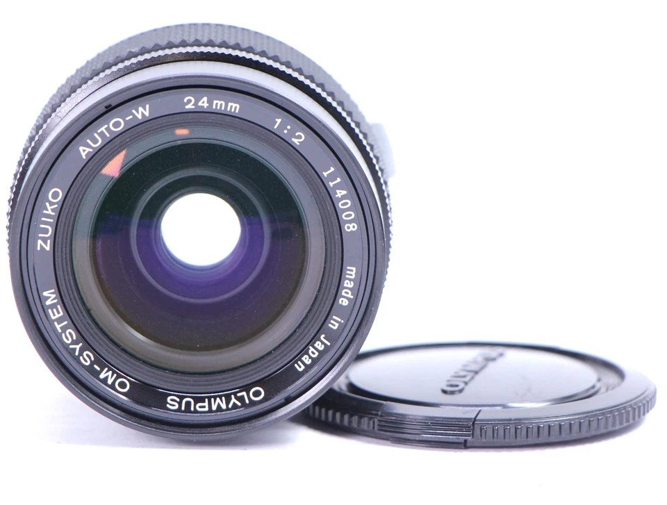 Olympus Zuiko 24mm f2 MC Auto-W OM Japan 24/2 Late Lens free US ship Fast Mint- - Image 4 of 4