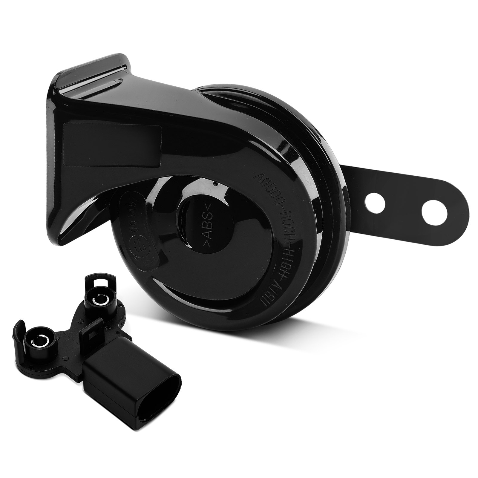 Snail Horn w/ 1 Connector for VW Golf Tiguan Audi A4 Q7 Q5 Porsche Cayenne Skoda