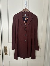 Cabi Long Boss Jacket Blazer Womens Size Medium Brown Classic Career Preppy
