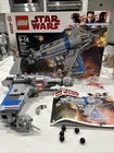Lego Star Wars 75188 Resistance Bomber BUILT ONLY AS-SHOWN NO FIGURES BOX & MAN