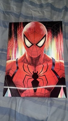 Marvel Character Spider Man 3D Lenticular Effect (3 images in One) Poster
