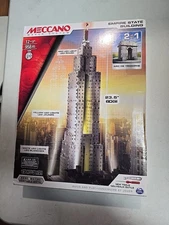Meccano Erector Set Empire State Building/Arc de Triomphe 2 in 1 New in Box