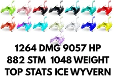 Ice Wyvern 1264 DMG TOP STATS Clone ice Ark Survival Ascended Official PVE