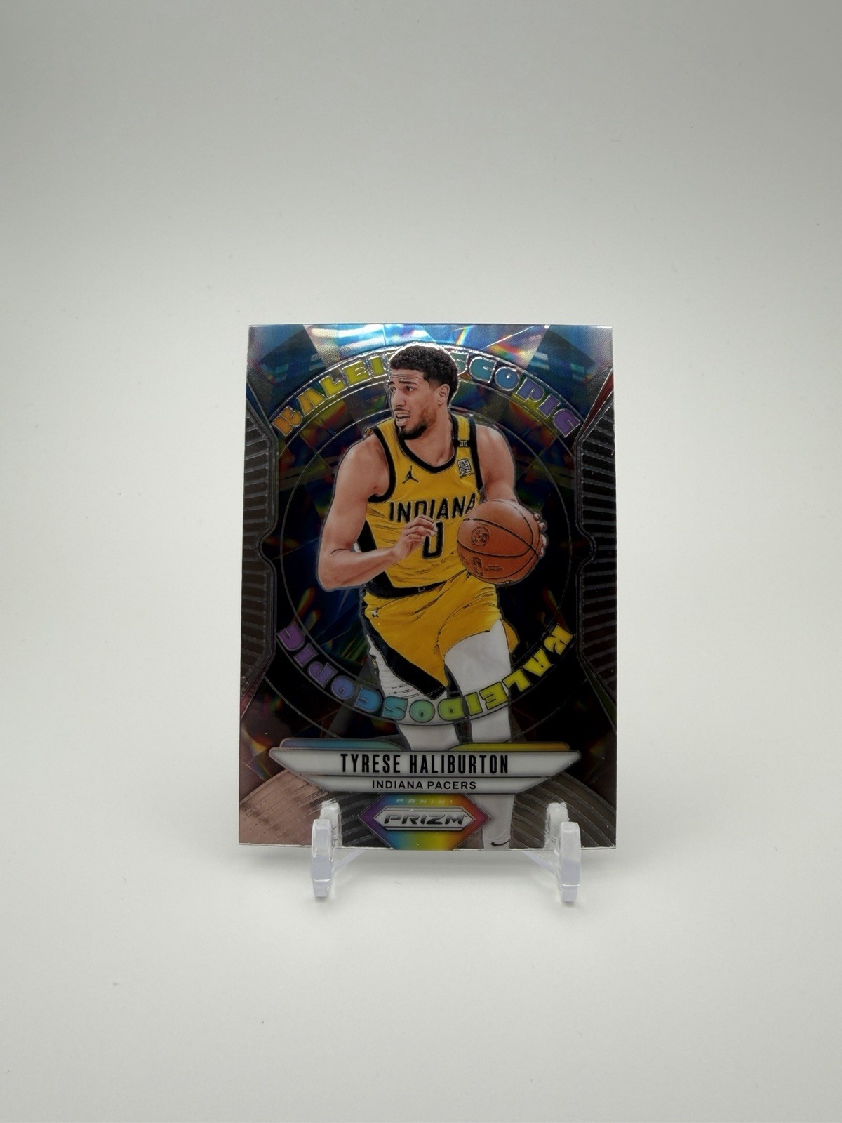 Tyrese Haliburton Kaleidoscopic 2024-25 Panini Prizm Basketball #4 Pacers
