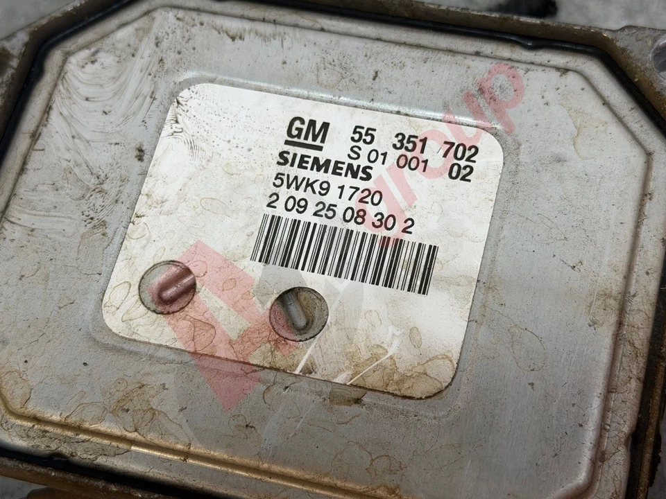 VAUXHALL ASTRA ZAFIRA 1.8 Z18XE ENGINE CONTROL UNIT ECU 5WK91720 55351702 - Image 3 of 4