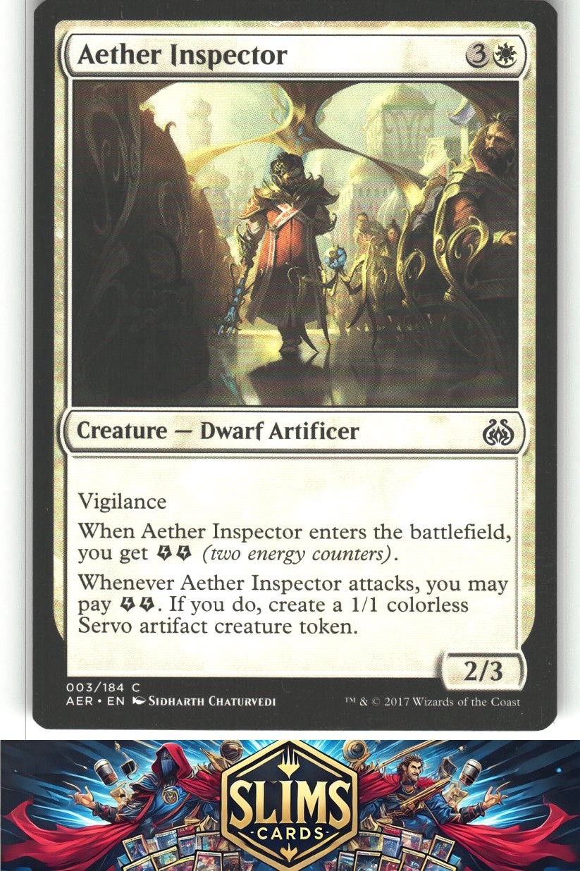 Aether Inspector - Aether Revolt - MTG - Common - #3 - NM
