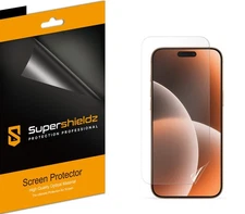 3X Supershieldz Clear Screen Protector Saver for Apple iPhone 17 Pro Max