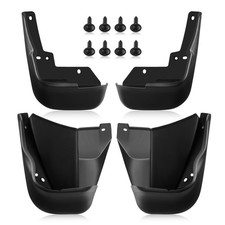 BDFHYK Mud Flaps Splash Guards Easy to Clean Front  Rear Side Mud Guards Compat
