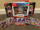 Pokemon TCG Holiday Bundle Gift Set 5x Sealed Boosters 4+1 Bonus Pack & VTG 🎁