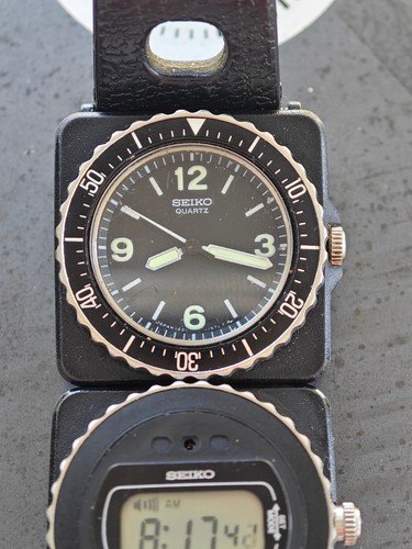 SEIKO CONTRA FIELDMASTER Black PVD - ALL 4 Modules - Bild 14 von 20