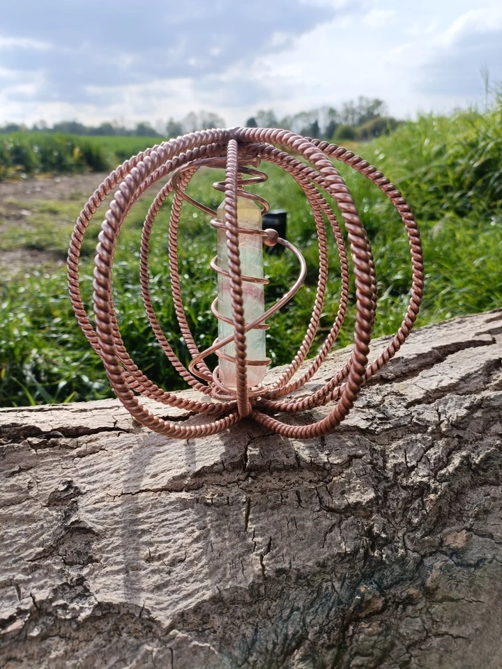 Sound Healing Harmonizer Tensor Field Scalar 432hz/528hz/333hz/rainbow Flourite  - Image 2 of 4