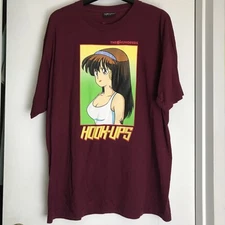 Hook-Ups X The Hundreds Collab - Dream Girl Anime T Shirt - Size XL - Rare 2010s