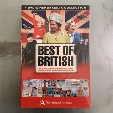 The National Archives Best of British 4 DVD Box Set Memorabilia Sealed