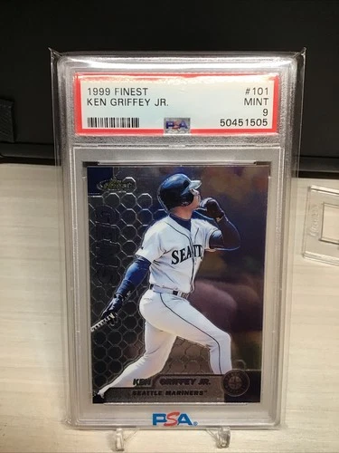 1999 Topps Finest Gems #101 Ken Griffey Jr. Seattle Mariners PSA 9 MINT MLB HOF