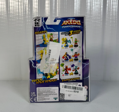 Legend of Akedo Power Storm Versus Pack Buster Splits & Sweatstain