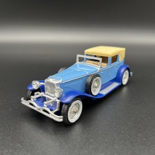 Matchbox Duesenberg J Town Car Models Of Yesteryear Blau Y-4