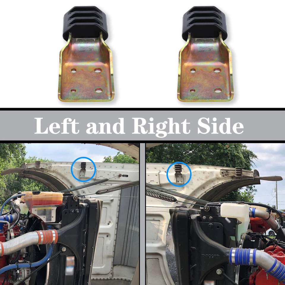 Верхний направляющий кронштейн капота L11-6133 упаковка 2 шт. подходит для Peterbilt 384 388 389 MPB75133 - Изображение 4 из 4