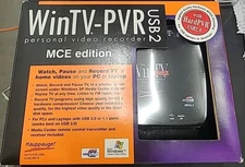 Hauppauge WinTV-PVR MCE Edition USB 2 Personal Video Recorder NEW, SEALED