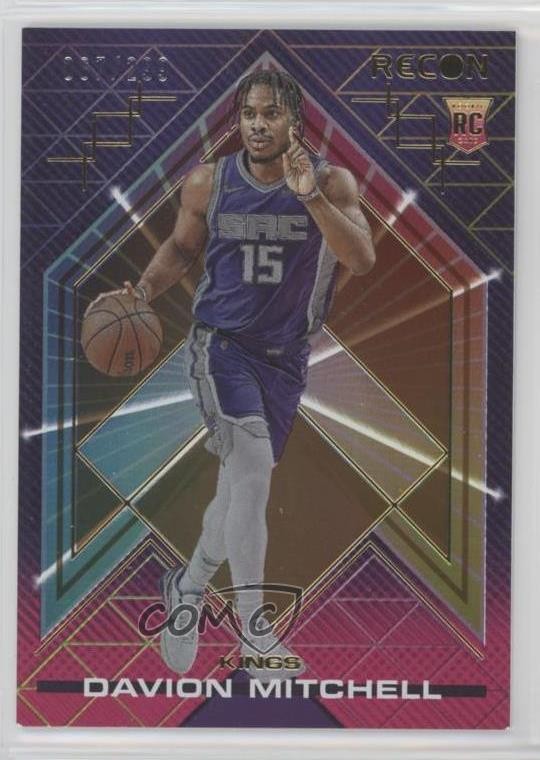 2021-22 Panini Recon Rookies Bronze 67/299 Davion Mitchell #206 Rookie RC 5l1