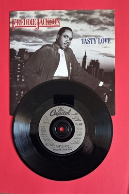 Tasty Love By Freddie Jackson 7-inch Vinyl Single FIRST PRESSING MINT CONDITION