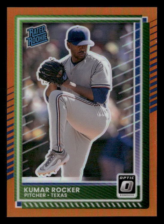 2025 Donruss #18 Kumar Rocker Optic Orange #/199
