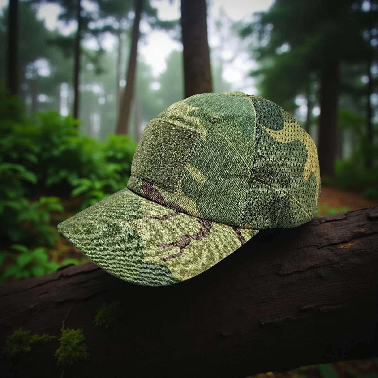Mesh Contractor Cap Mitchell Leaf