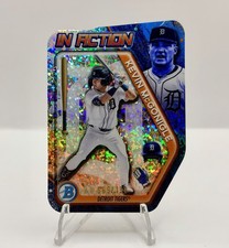 2025 Bowman Draft Chrome KEVIN McGONIGLE Rookie Gold Mini Diamond IN ACTION /150