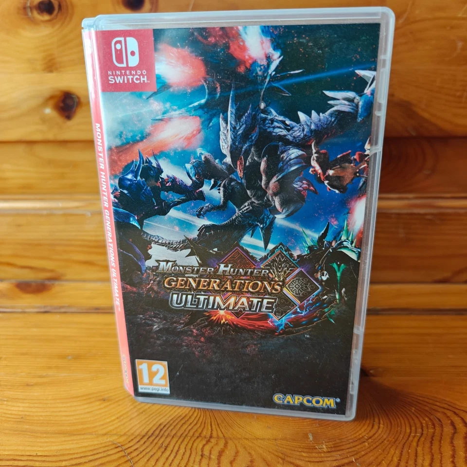 Monster hunter generations ultimate nintendo switch usato capcom, foto 1 di 4