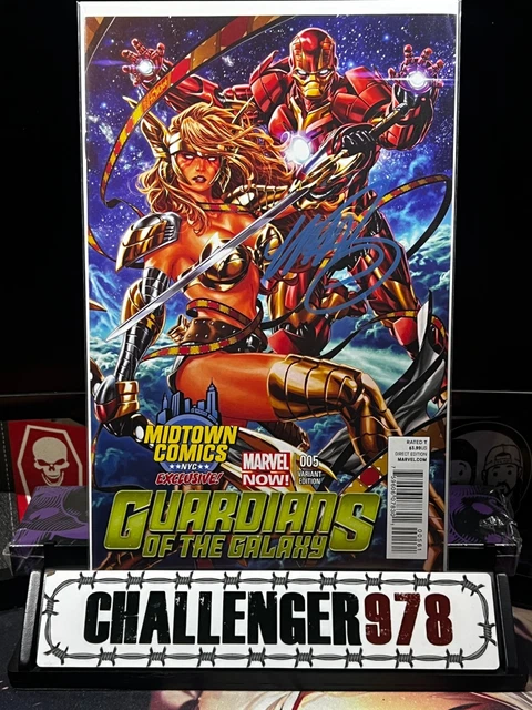 Guardians of the Galaxy #5 Mark Brooks SIGNED Trade-Dress w/ COA