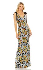NEW, Mac Duggal 26864 Dress in Multicolor Sz 10 MD1616