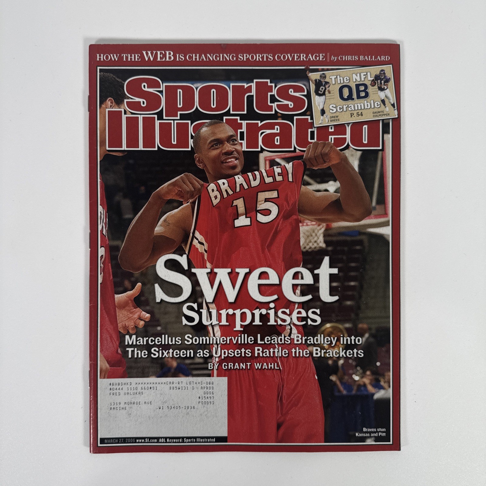 2006 March 27 Sports Illustrated Magazine Luke Winn (CP9)