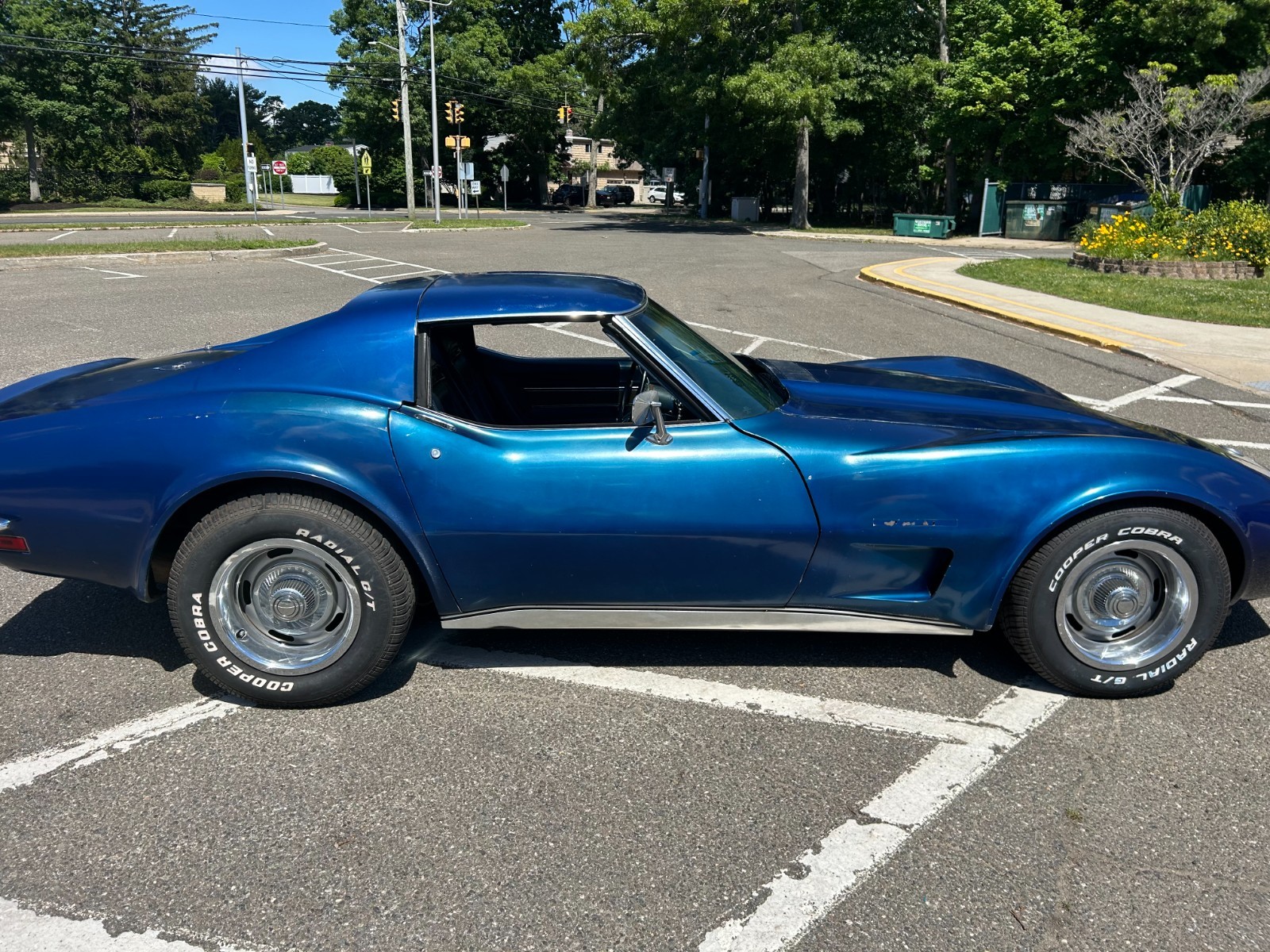 1973 Blue Chevrolet Corvette   | C3 Corvette Photo 3