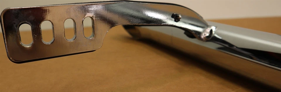 Dodge NIRTO Chrome Tubular Side ROCK Rails Rocker Sill Guards 82210567AB NOS OEM - Imagem 4 de 4