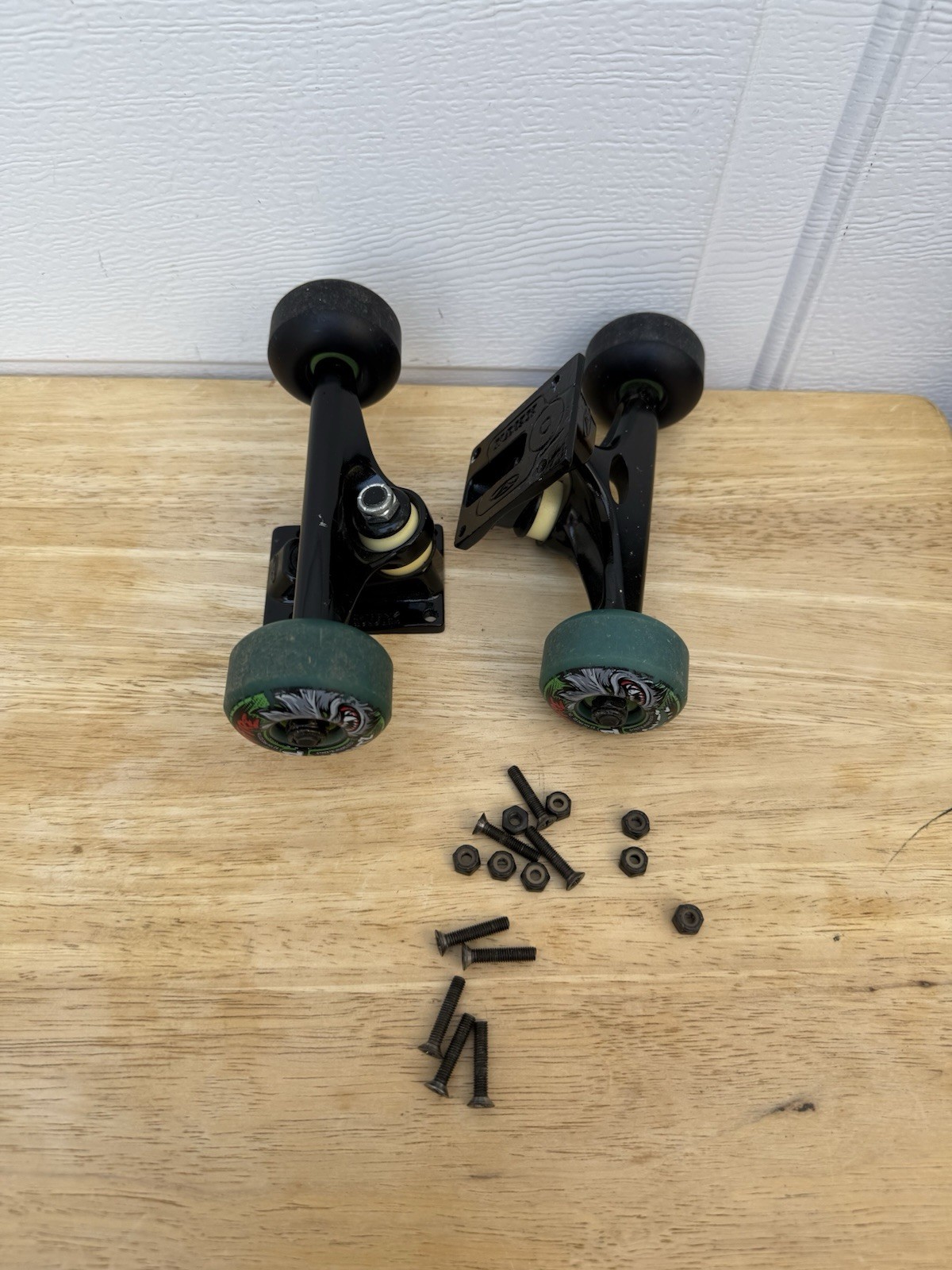 Trucks W/ Spitfire Wheels & Bearings ~ 8.5"