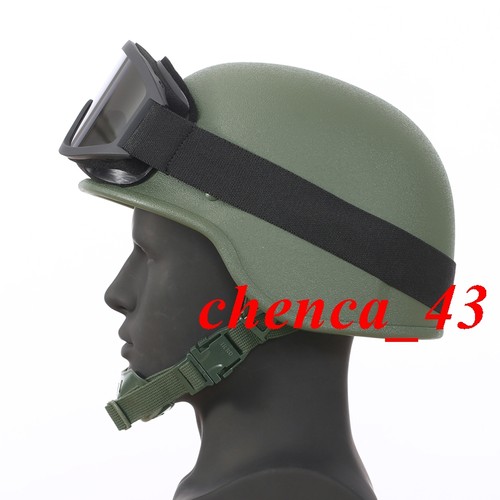 IN US!!! 6b26 Tactical Steel Helmet + Helmet Cover + Goggle Russian ...