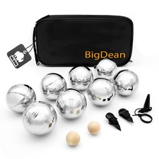 Boule Set mit 8 Boule Kugeln  Boccia Kugeln für Outdoor-Aktivitäten
