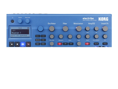 Korg Electribe 2 Blue Music Production Groovebox Synthesizer