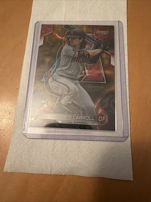 2022 Bowmans Best Corbin Carroll #20 Rookie Refractor /75
