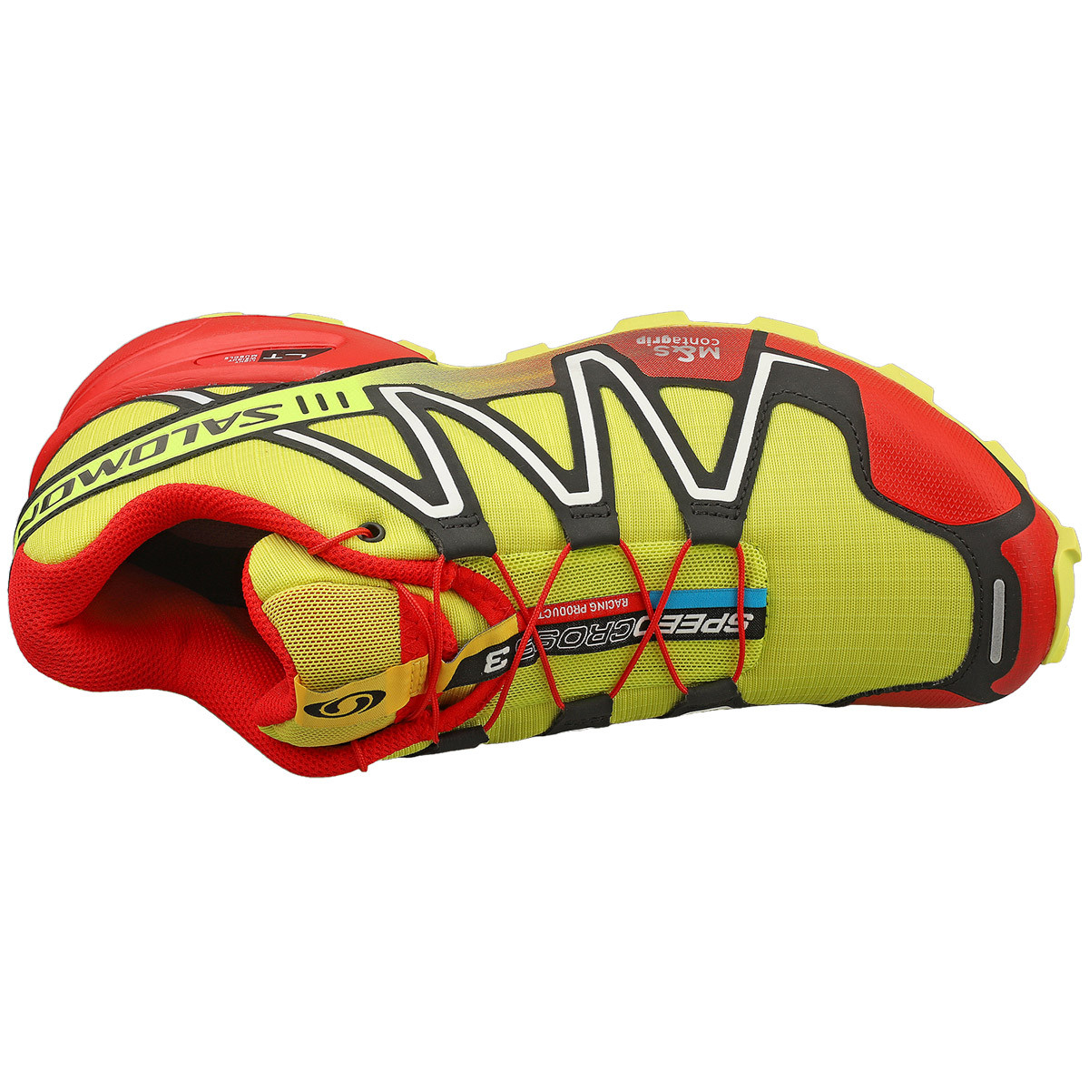 Salomon Speedcross 3 Unisex Running Sneakers in Yellow Red