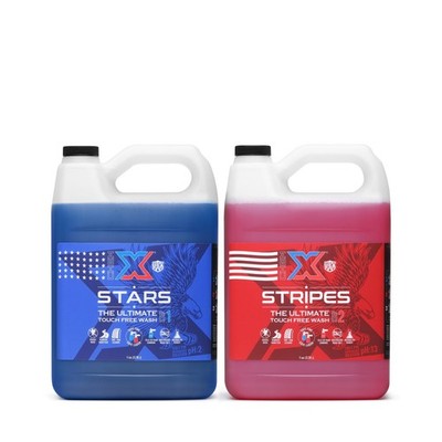 Chem-X Stars and Stripes Ultimate Touch Free Foaming Vehicle Wash (1 Gallon o...