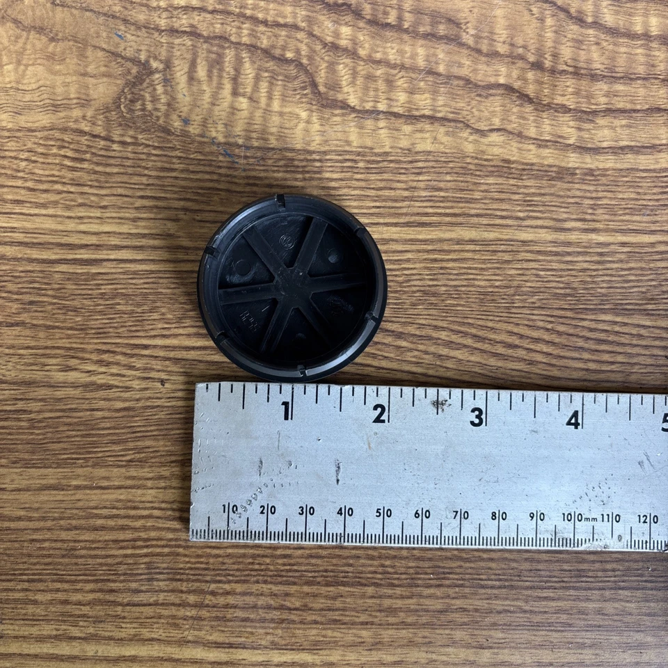 Juego de 4 tapacubos centrales OEM 2012-2019 Fiat 500 124 Spider Abarth p/n 4726183AB Foto 2 de 2