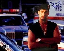 Steven Seagal Out for Justice Signed 8x10 Photograph Beckett Authenticated